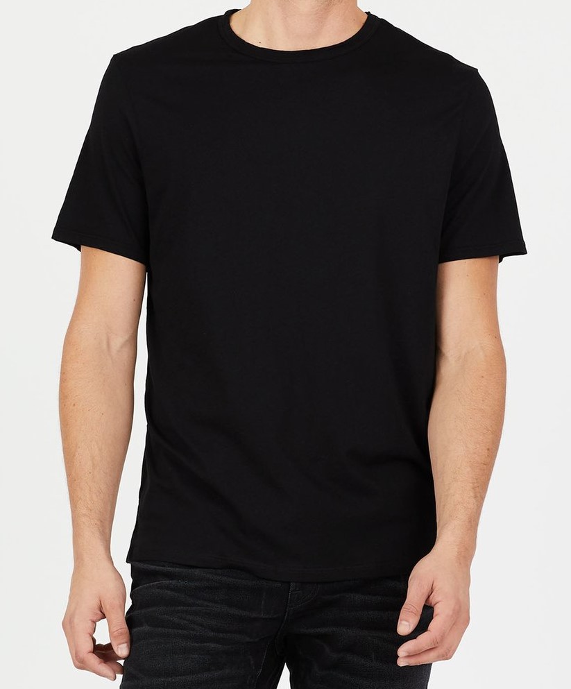 COTTON CITIZEN CREW JET BLACK - Terrace Men